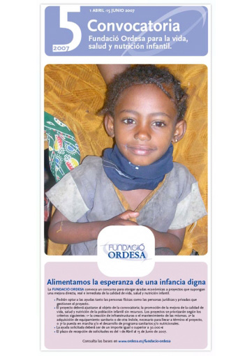 Cartel Ayudas Ordesa 2007