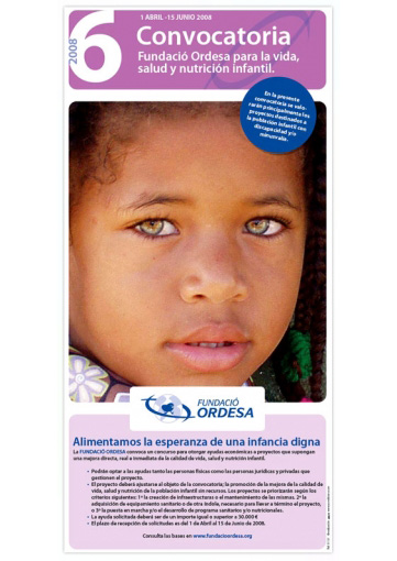 Cartel Ayudas Ordesa 2008