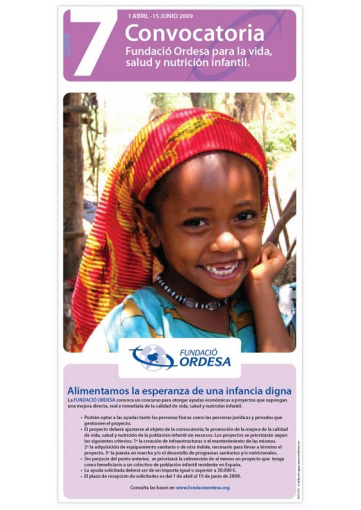 Cartel Ayudas Ordesa 2009