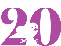 Logo celebración 20 años de la Fundació Ordesa