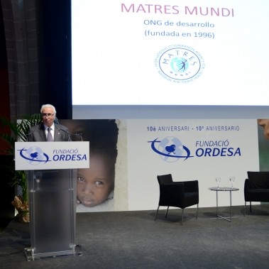 Acto de entrega ayudas 2012