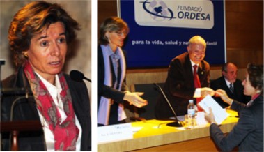 Acto de entrega ayudas 2010