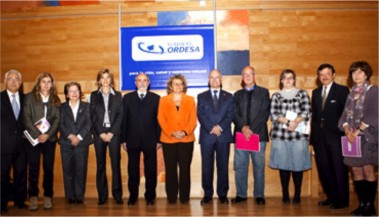 Acto de entrega ayudas 2009