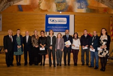 Acto de entrega ayudas 2014