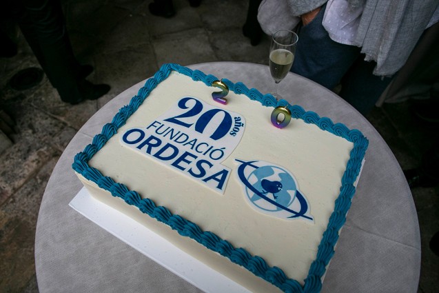 Pastel del XX Aniversario de Fundació Ordesa