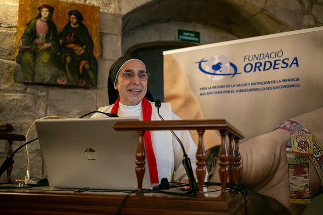 Acto de entrega Ayudas Ordesa 2022 con Sor Lucía Caram