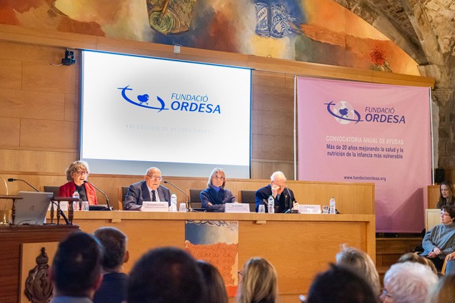 Acto de entrega Ayudas Ordesa 2023 - Autoridades