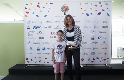 Isolda Ventura en la inauguración de la sala de gastroenterología del Hospital Sant Joan de Déu de Barcelona