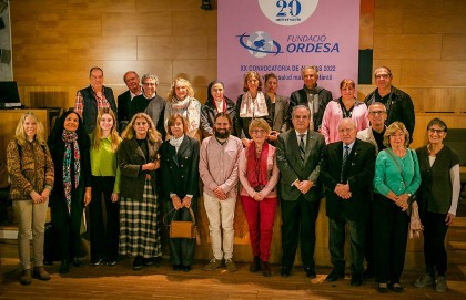 Acto entrega XX Ayudas Ordesa