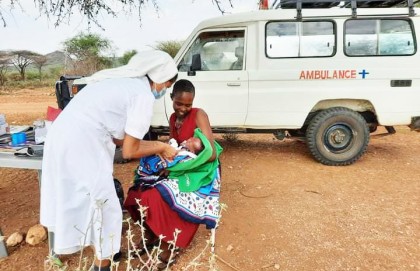 Dispensario Católico de Barsaloi-Kenia por Fundación Africa Digna