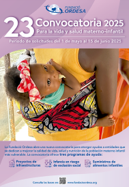 Cartel de la 23ª convocatoria de Ayudas Ordesa