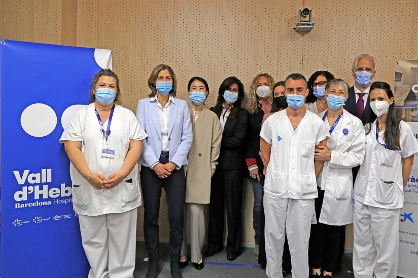 Fundació Ordesa en la inauguración del nuevo Espacio Familiar de Neonatología de Vall d'Hebrón